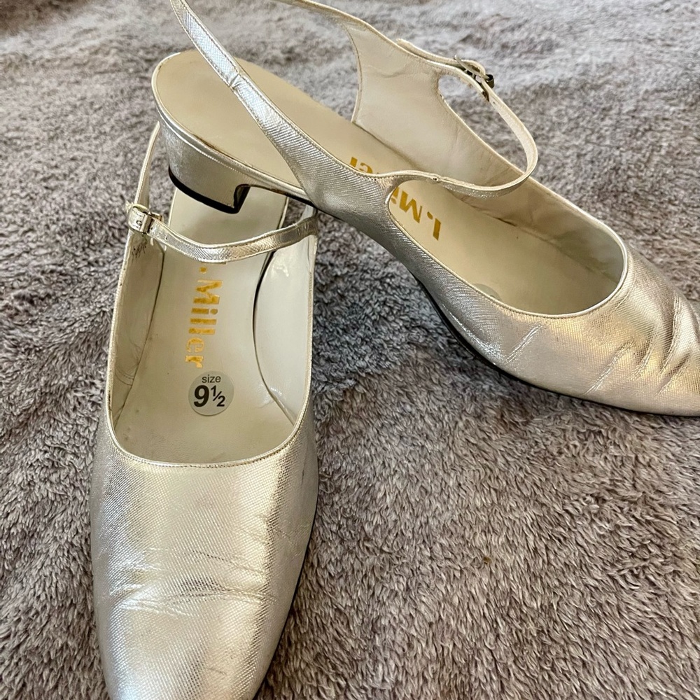 Women's Silver Heels